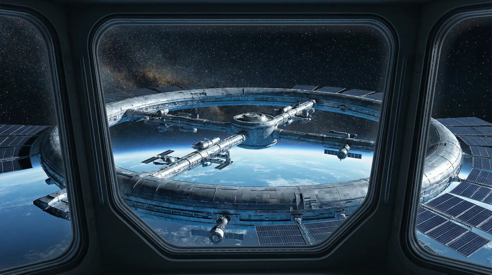 麻豆视频 - 环形空间站概念设计